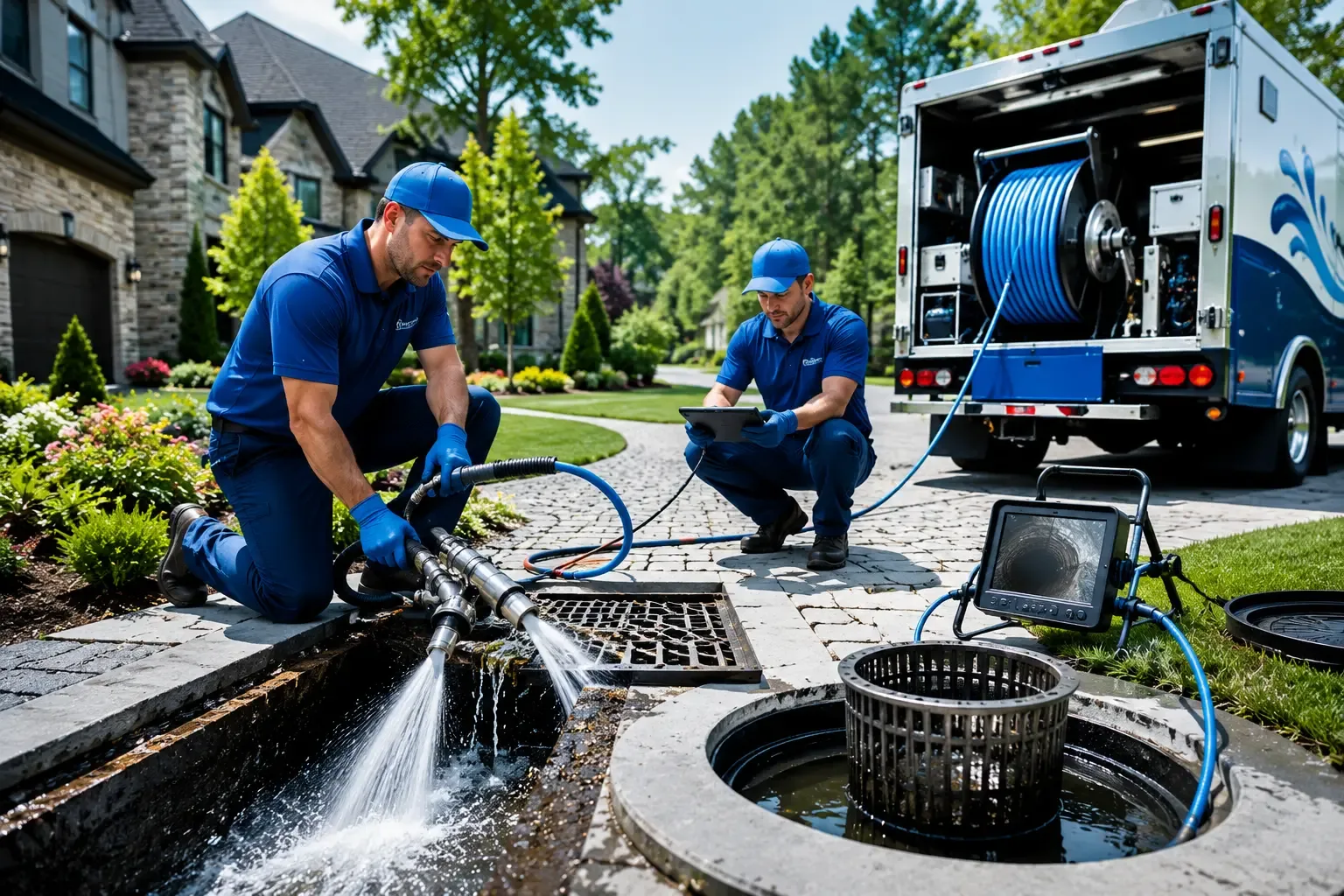 Local outdoor drain cleaning professionals in Lansing, IA