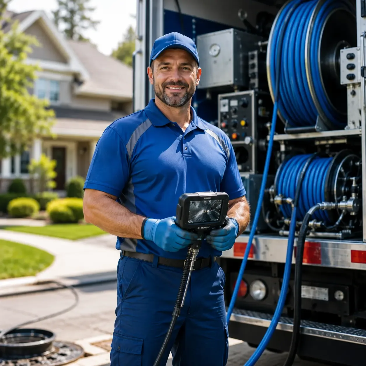 Local outdoor drain cleaning specialists in Lansing, IA